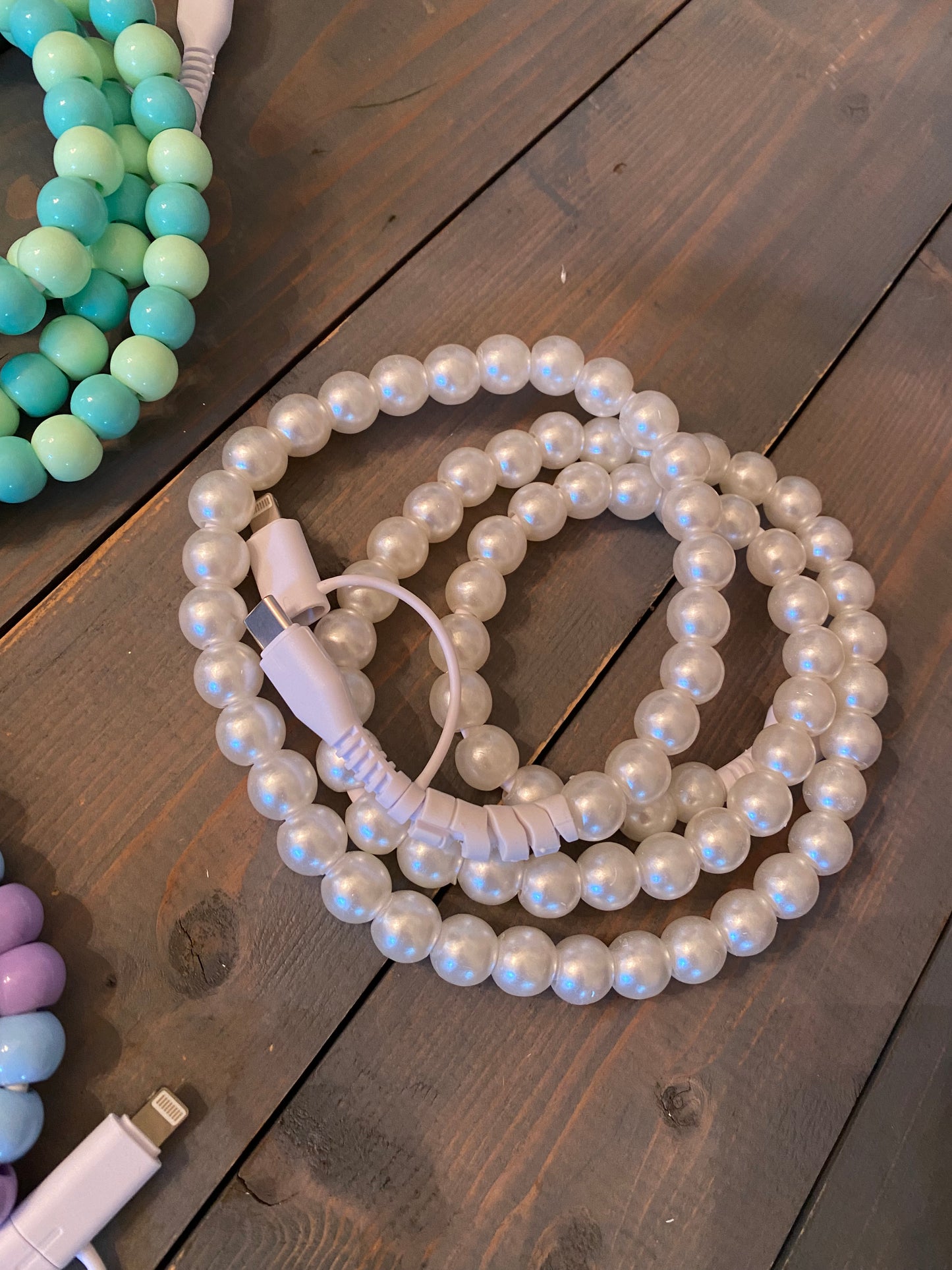 BEADED PHONE CHARGERS