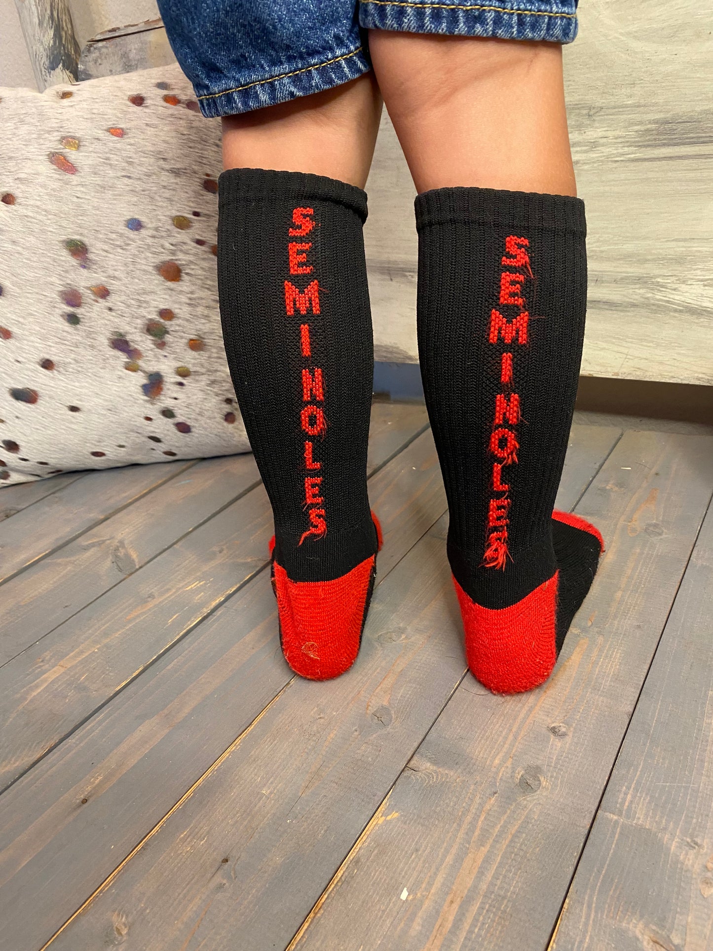 SEMINOLES STITCHED SOCKS