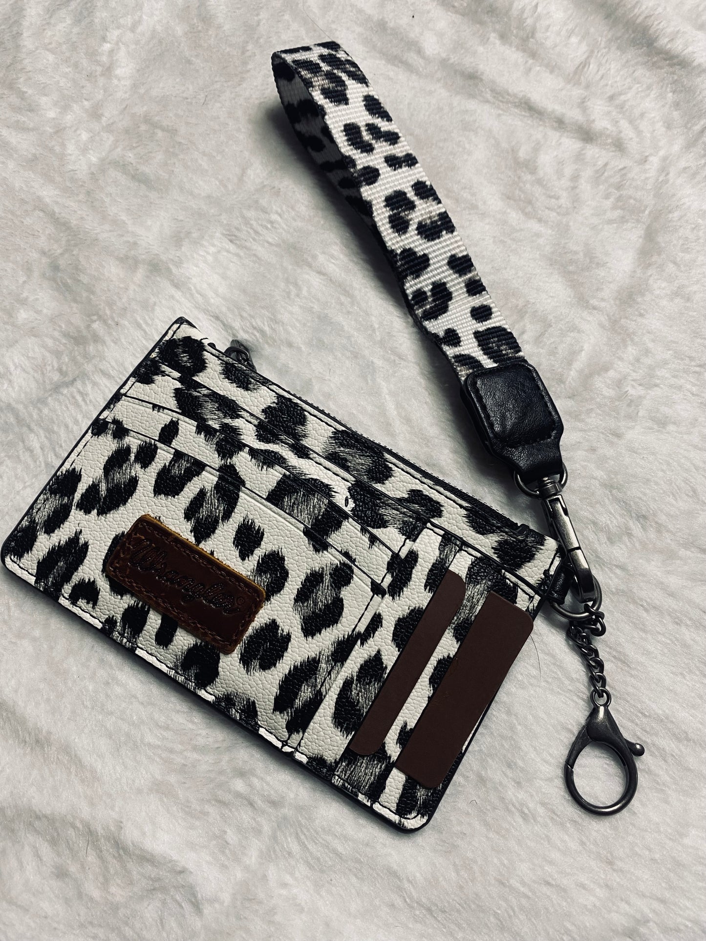 WRANGLER CARD HOLDER / blk leopard