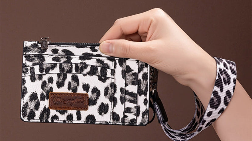 WRANGLER CARD HOLDER / blk leopard