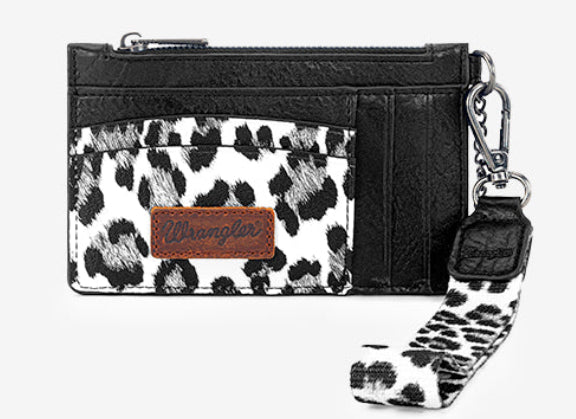 WRANGLER CARD HOLDER / blk leopard