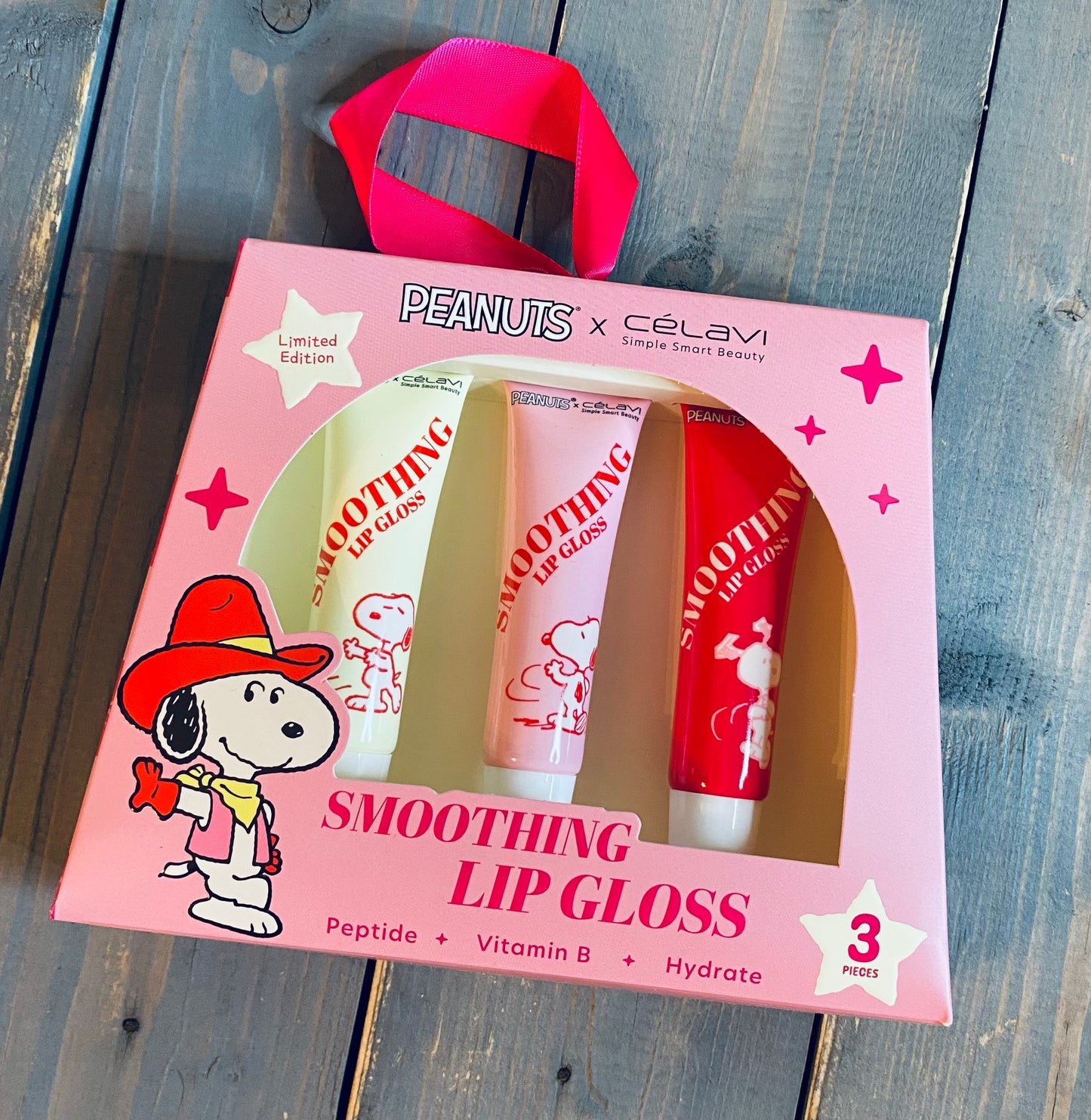Snoopy lip gloss set