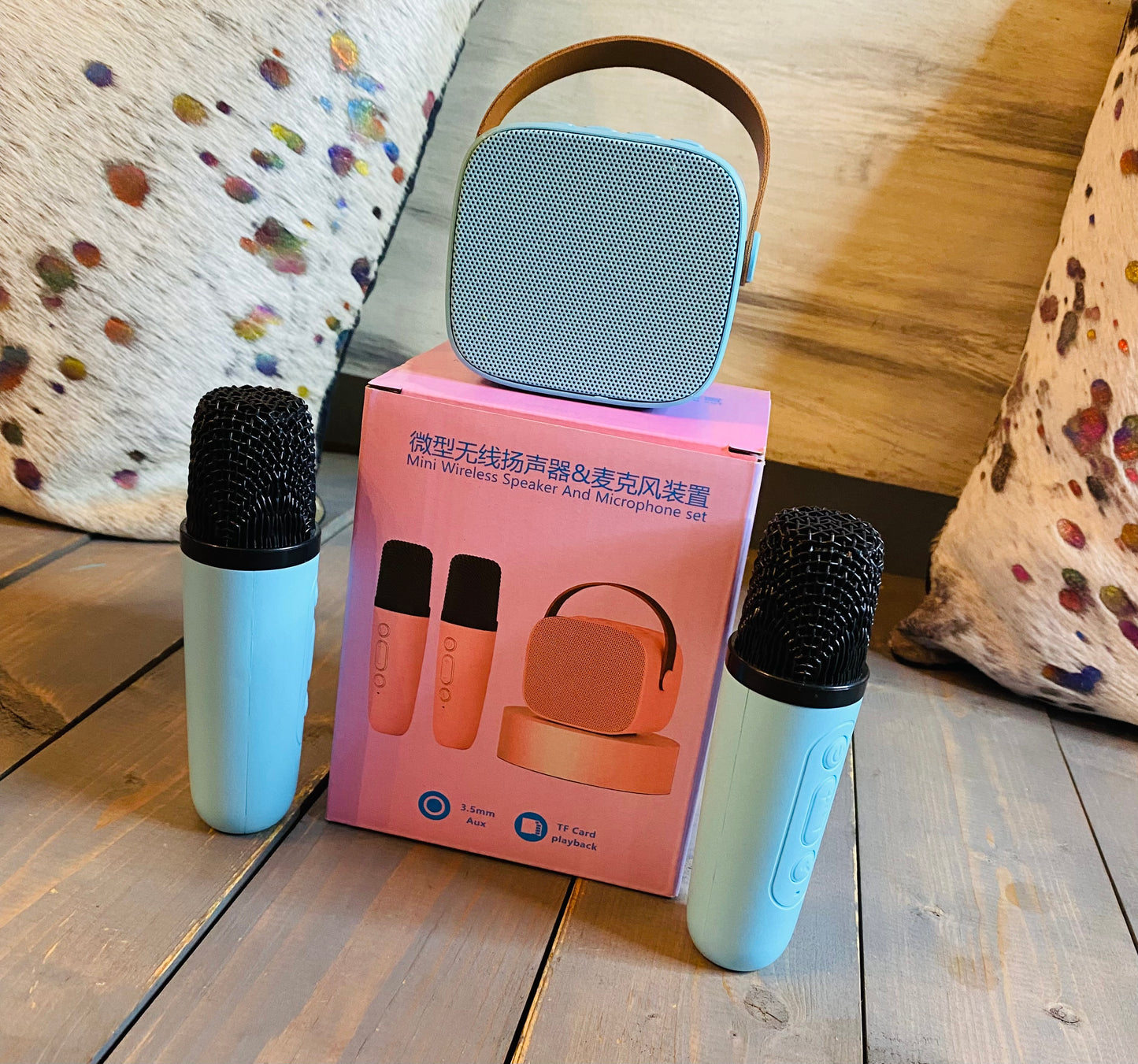 3 pc karaoke set / Bluetooth setup