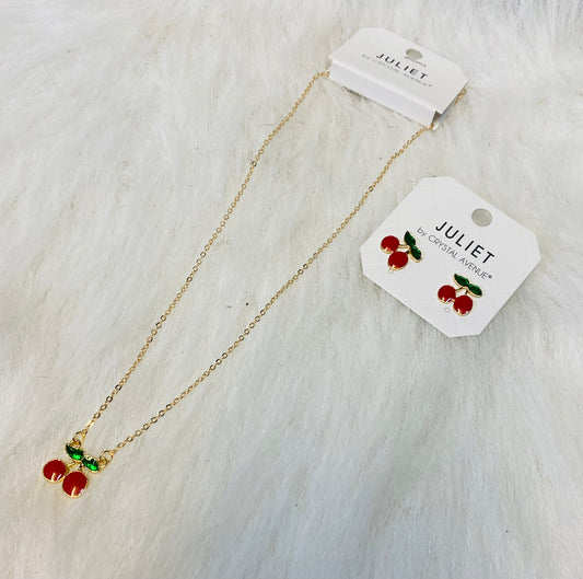 Cherry earrings only