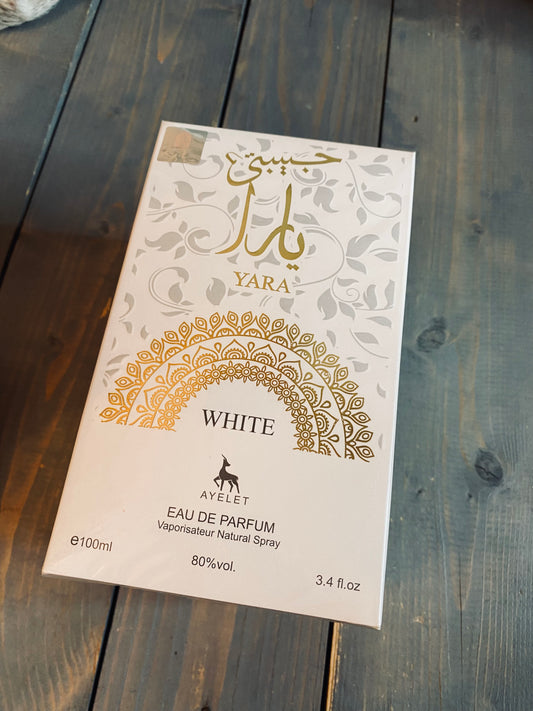 White Dubai perfume - musk scented
