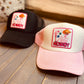 Howdy patch trucker hats