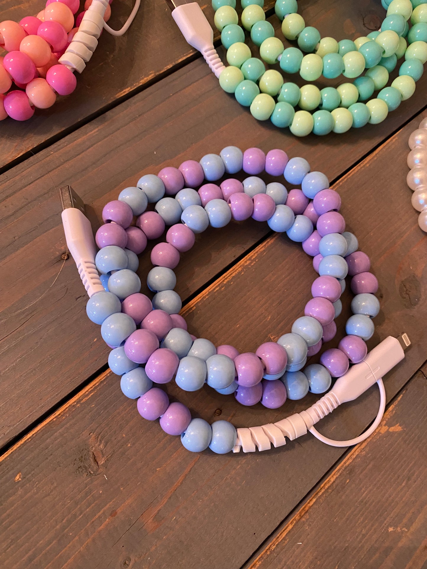 BEADED PHONE CHARGERS