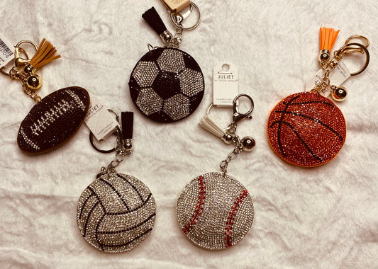 Bling sport keychain!