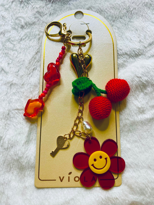 Girly pop keychain