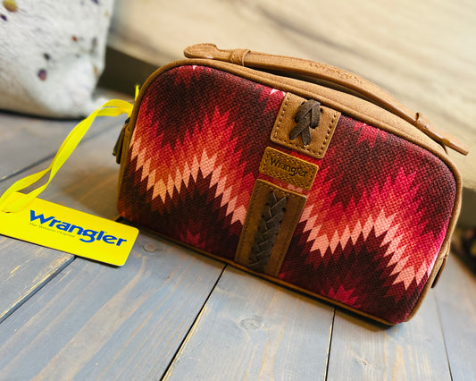 Wrangler cosmetic case/ overnight travel case