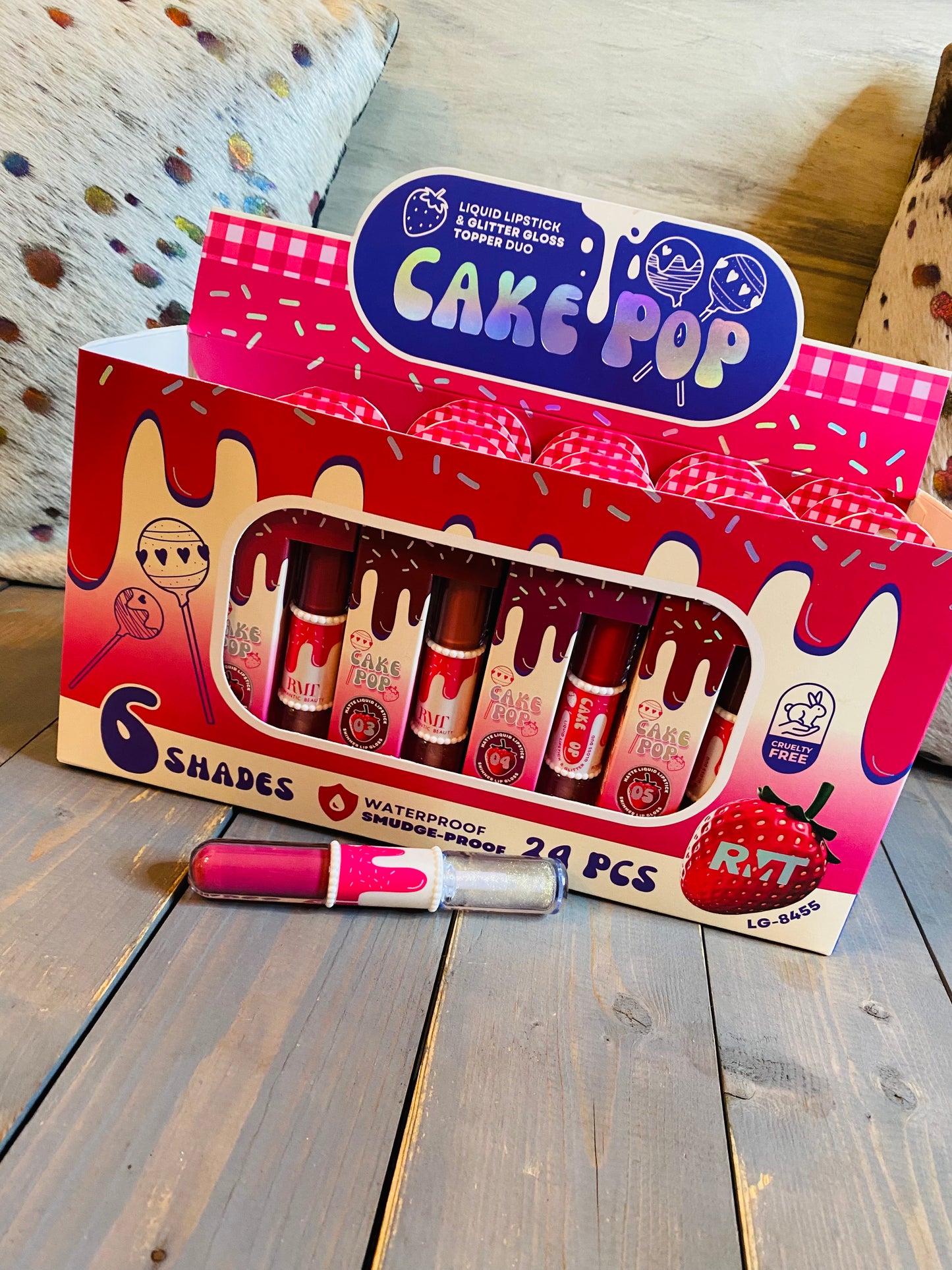 Cake pop lip drip
