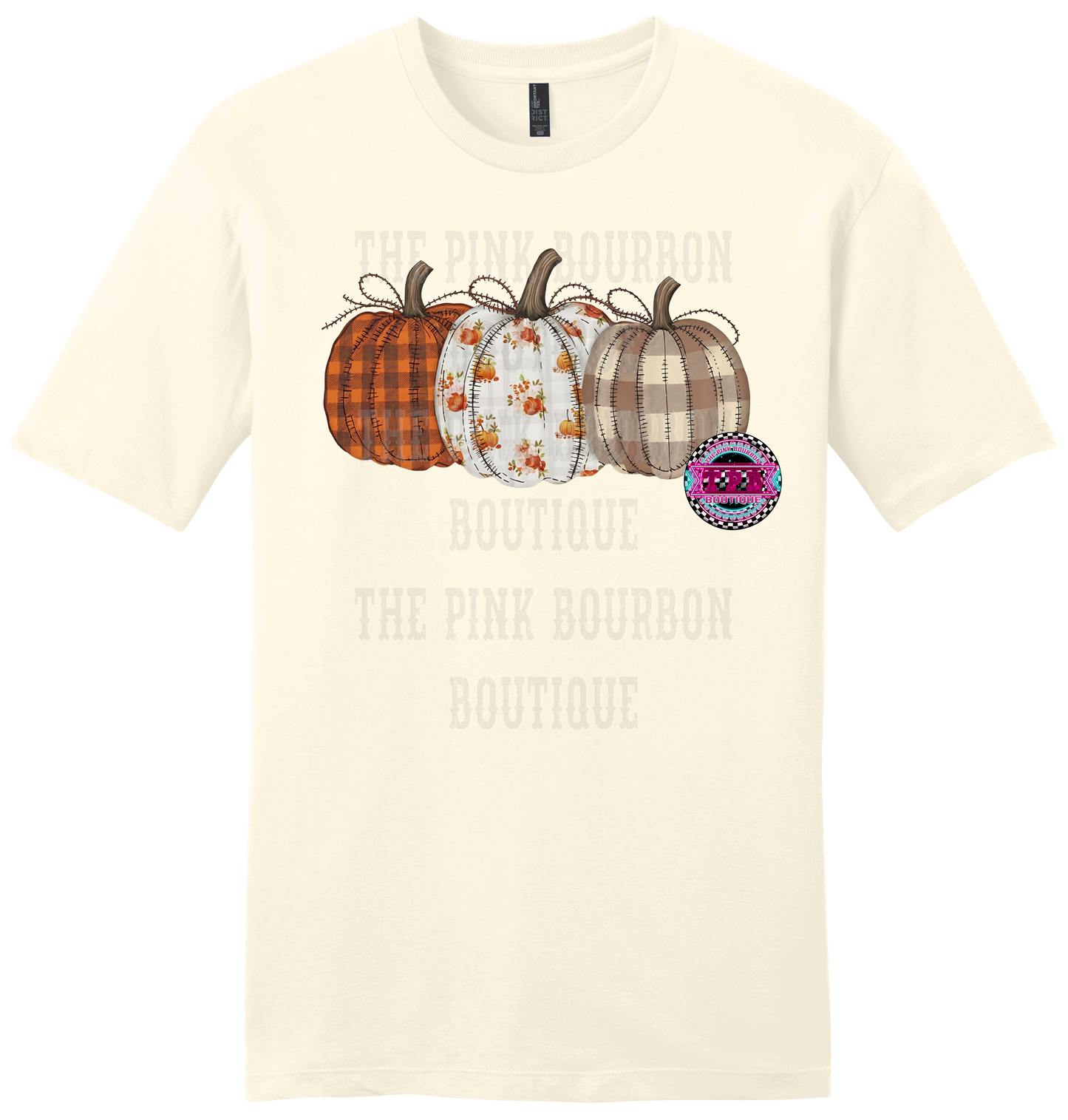 Stitched Pumpkin Tee