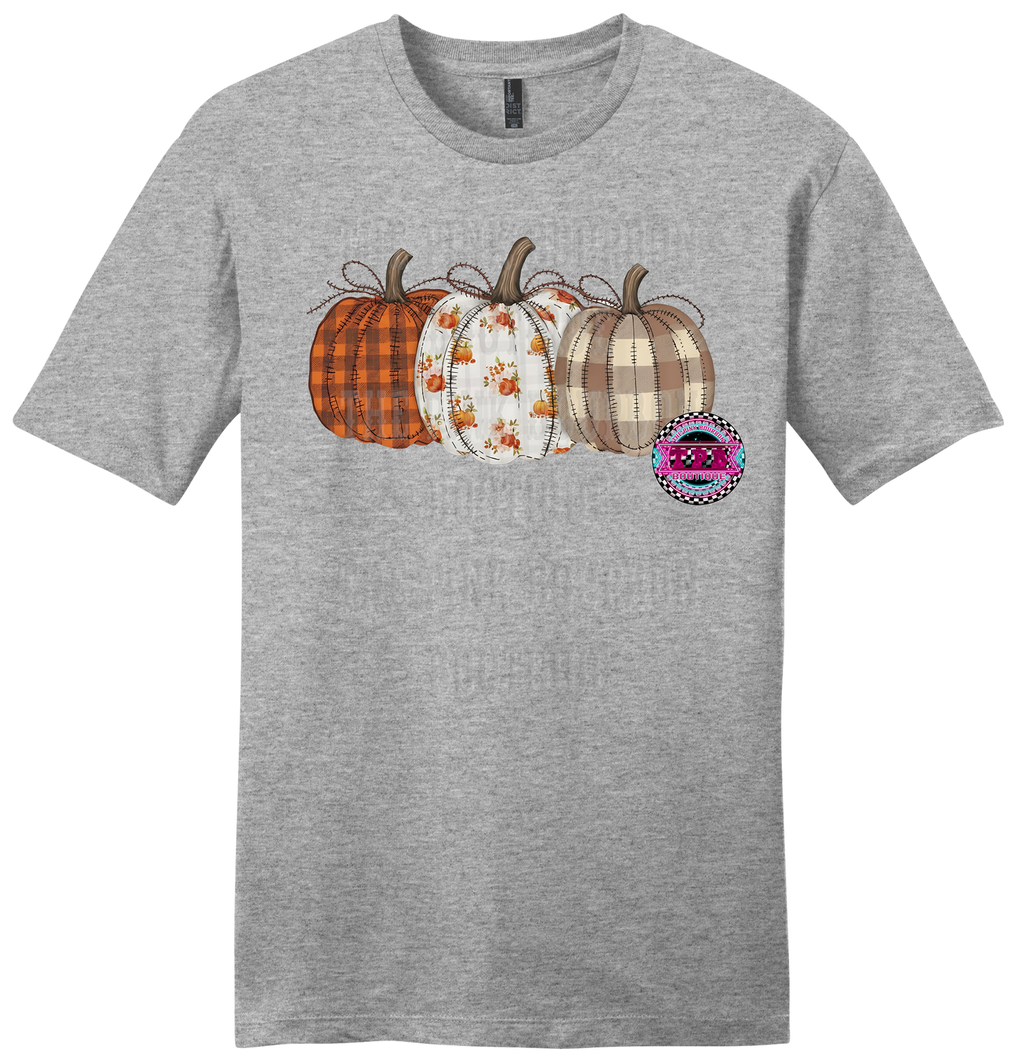 Stitched Pumpkin Tee