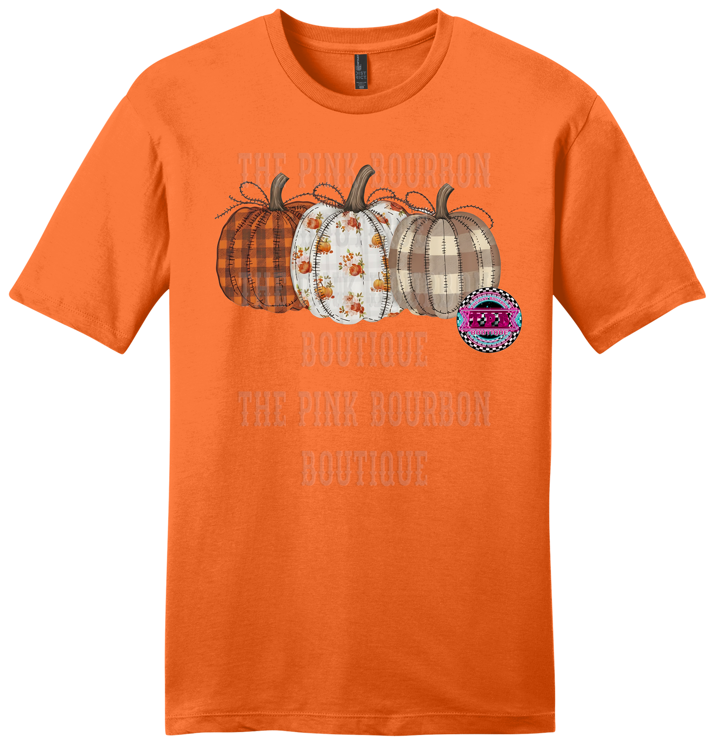 Stitched Pumpkin Tee