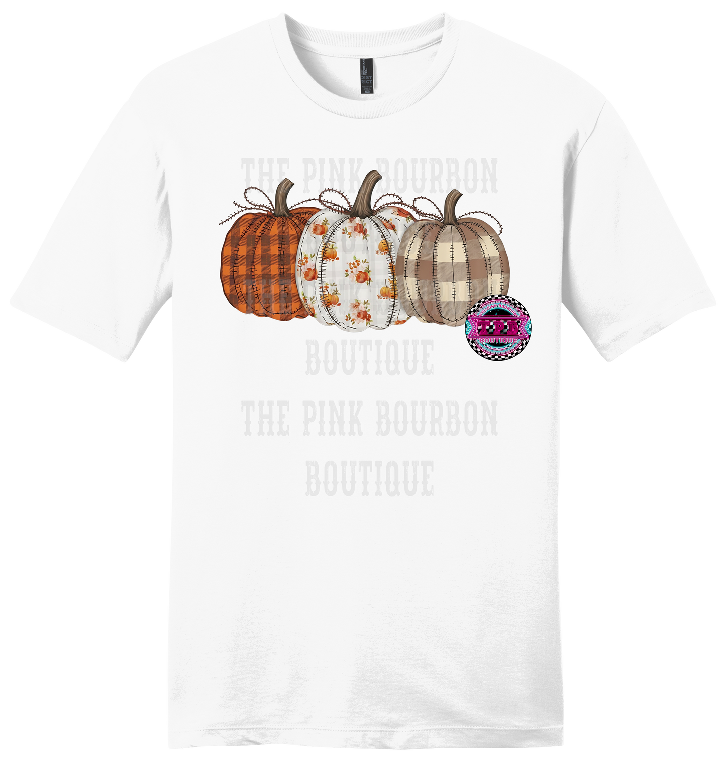 Stitched Pumpkin Tee